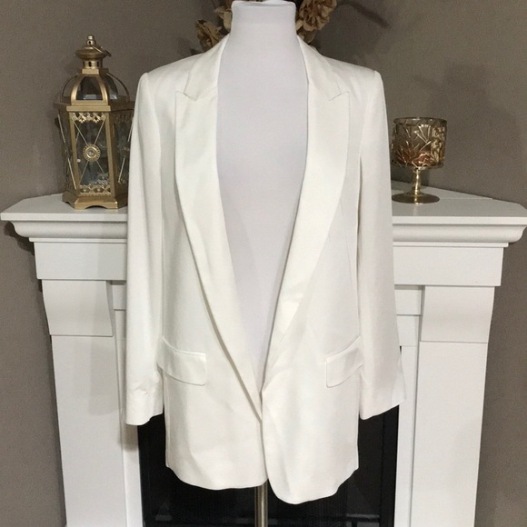 massimo dutti white jacket